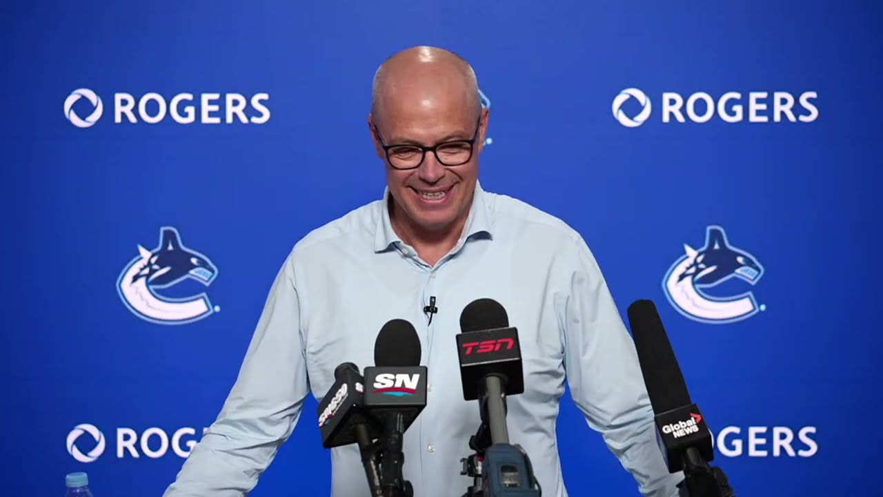 LIVE | Patrik Allvin Free Agency Media Availability (July 1, 2024)