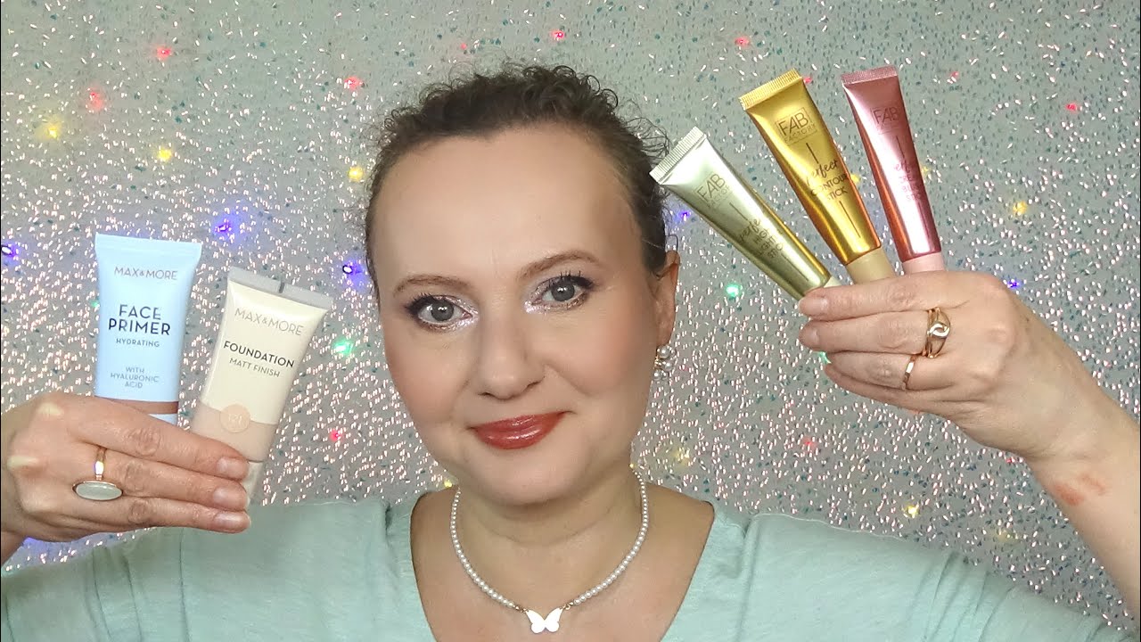 Makijaż jedną marką cz.II❆ MAX&MORE❆W użyciu kosmetyki od Max&More i troszkę Fab Factory  #max&more