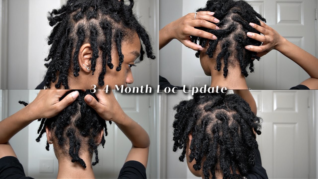 3-4 Month Loc Update | Two Strand Twist Starter Locs