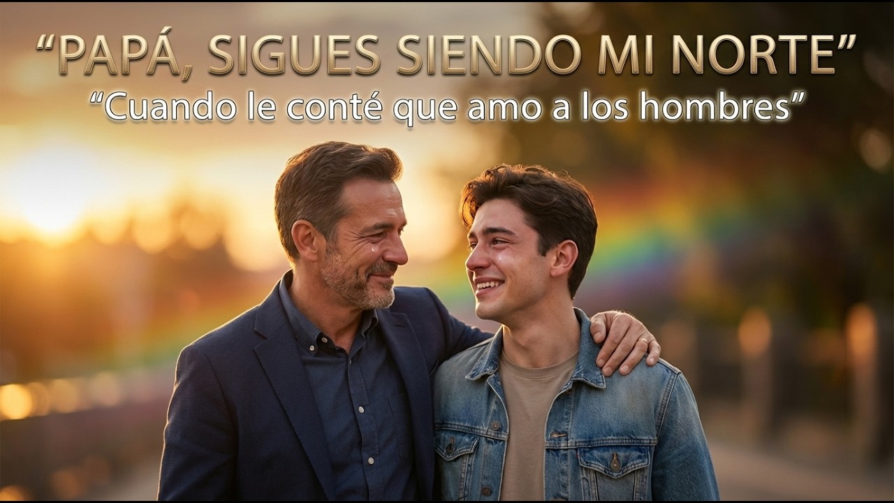 PAPÁ, SIGUES SIENDO MI NORTE 🌈Canción LGBT para el Día del Padre💕 Gracias Papá