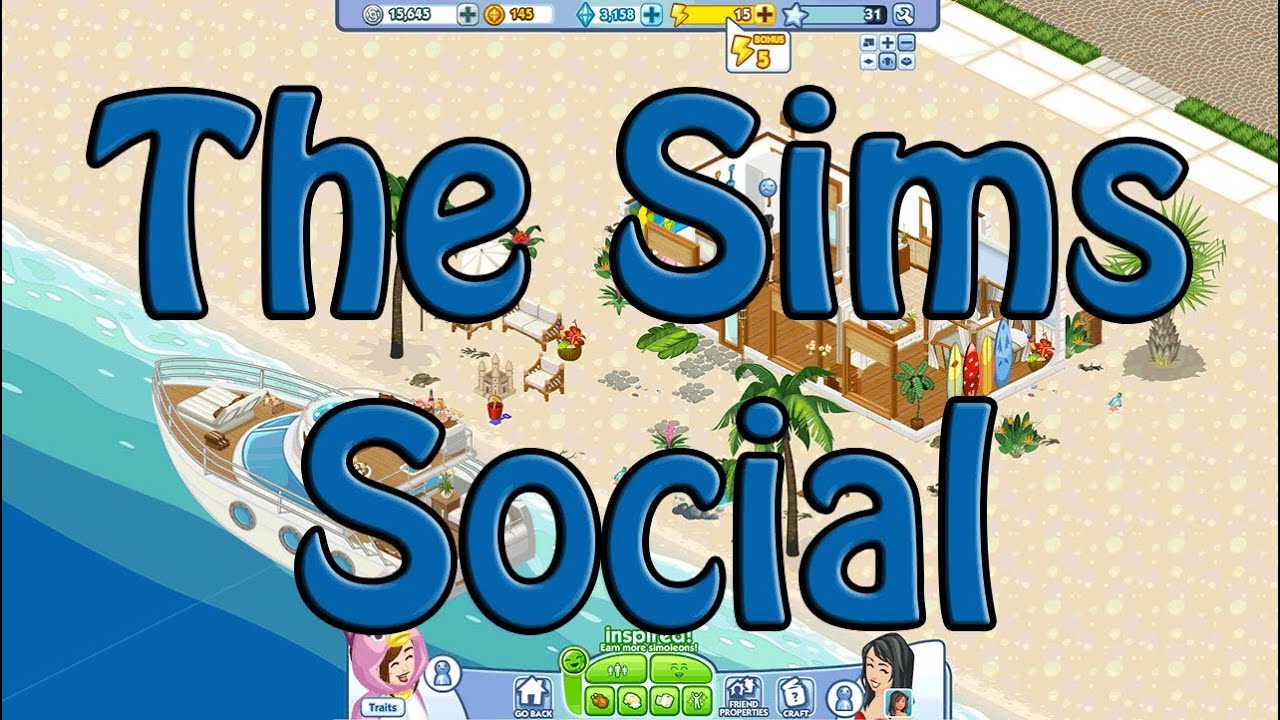 Old Facebook Games: EA / Playfish's The Sims Social