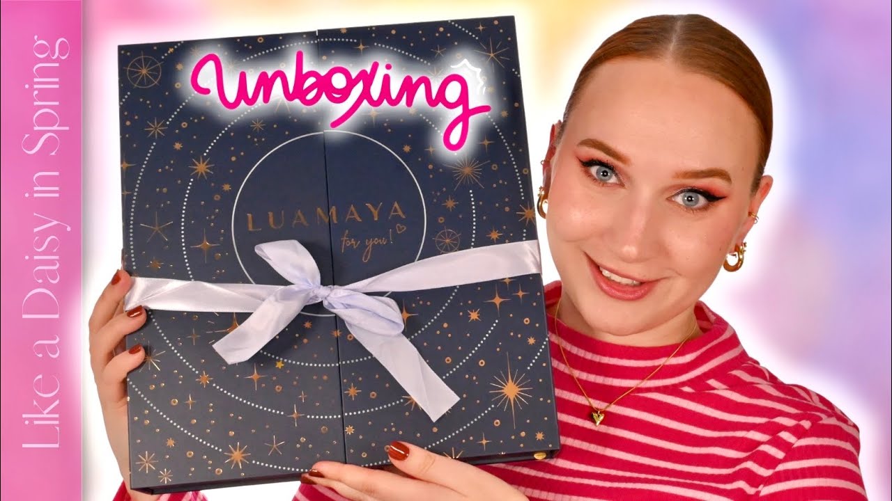 Luamaya Adventskalender 2024 Unboxing ✨ | Eine Reise durch die Jahreszeiten?!  | LikeADaisyInSpring