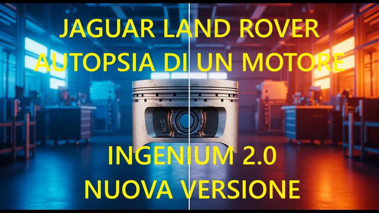 MOTORE INGENIUM: SVELATO L'ERRORE DI PROGETTAZIONE CHE JLR NON AMMETTE. ANALISI FORENSE