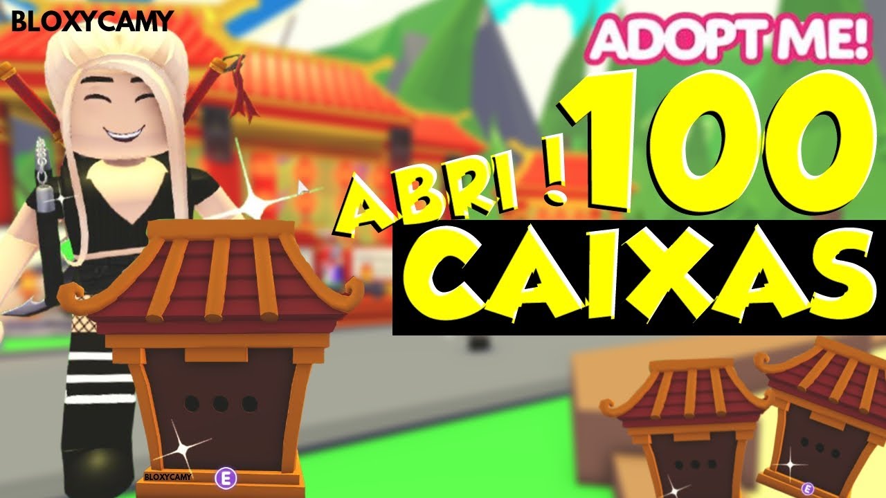 * ABRINDO 100 CAIXAS* ANO NOVO LUNAR 2021 do ADOPT ME