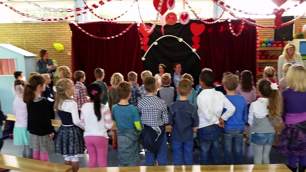 De juf die gaat trouwen...