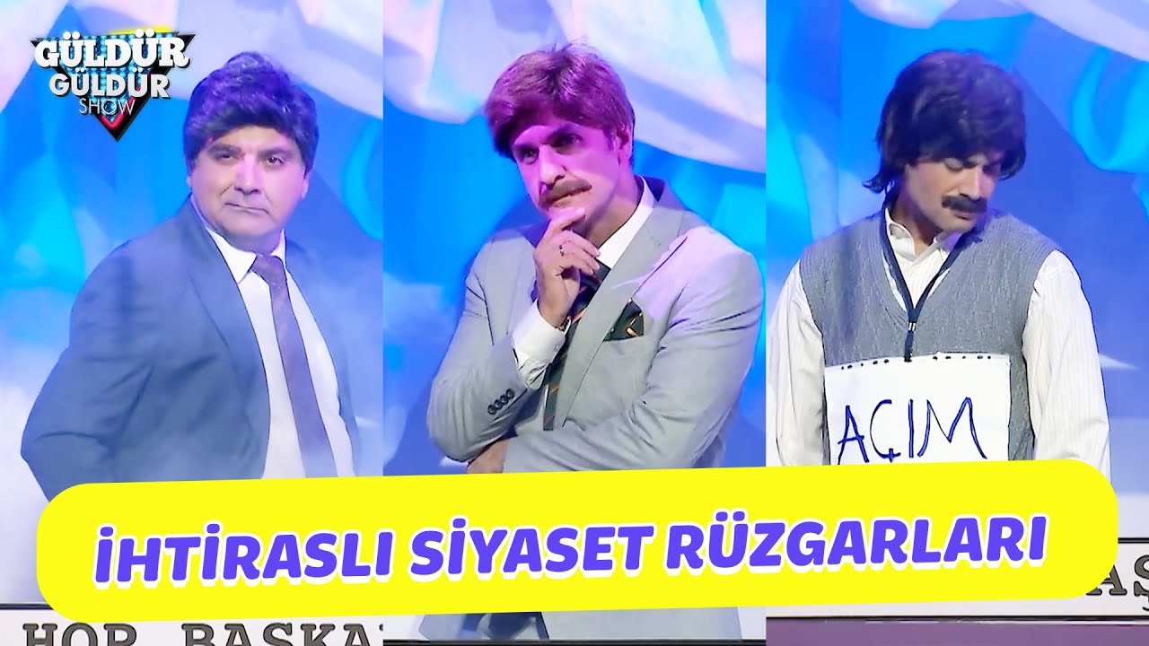 İhtiraslı Siyaset Rüzgarları! - Güldür Güldür Show