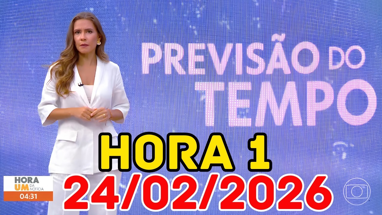 TEMPORAL EM MINAS: Ventos de 80 km/h e chuva de 60mm hoje | Previsão do Tempo Hora 1 24/02