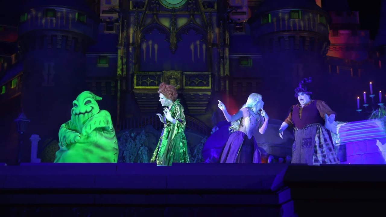 Hocus Pocus Villain Spelltacular 2025 FULL SHOW at Mickey's Not So Scary Halloween Party [4K]