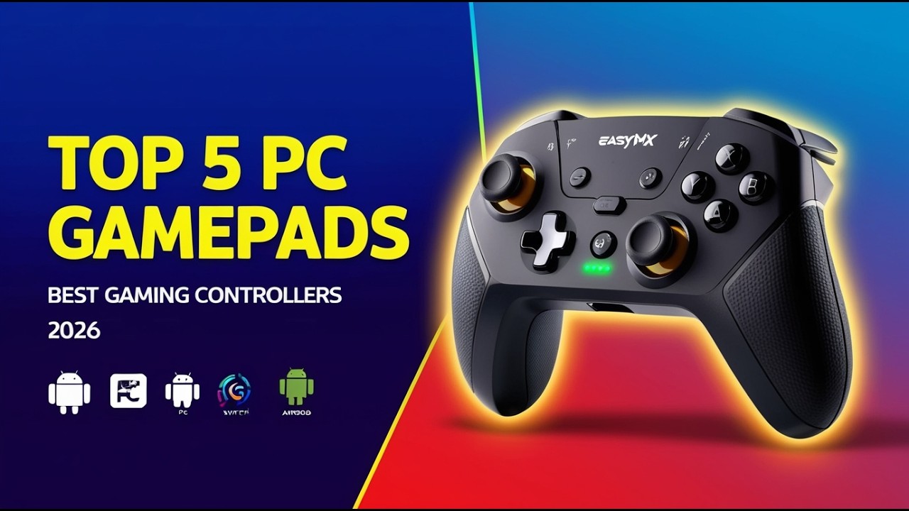 Top 5 Best Computer Gamepads in 2026 | Ultimate PC Gaming Controllers
