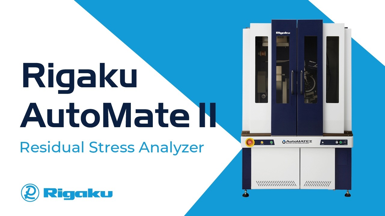 Rigaku AutoMate II Micro-area X-ray residual stress measurement system