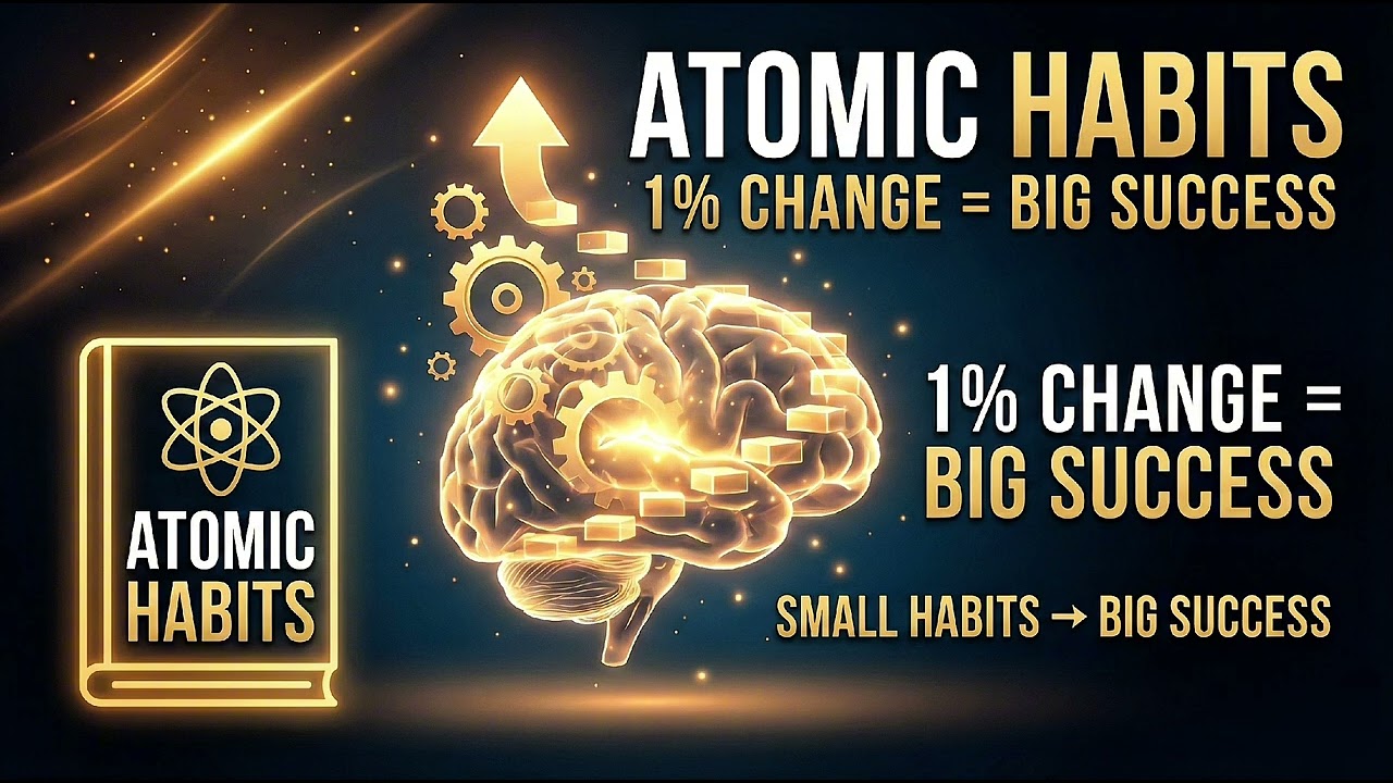 Atomic Habits: छोटी आदतें कैसे बदल देती हैं ज़िंदगी #jamesclear @LifeScienceShots 