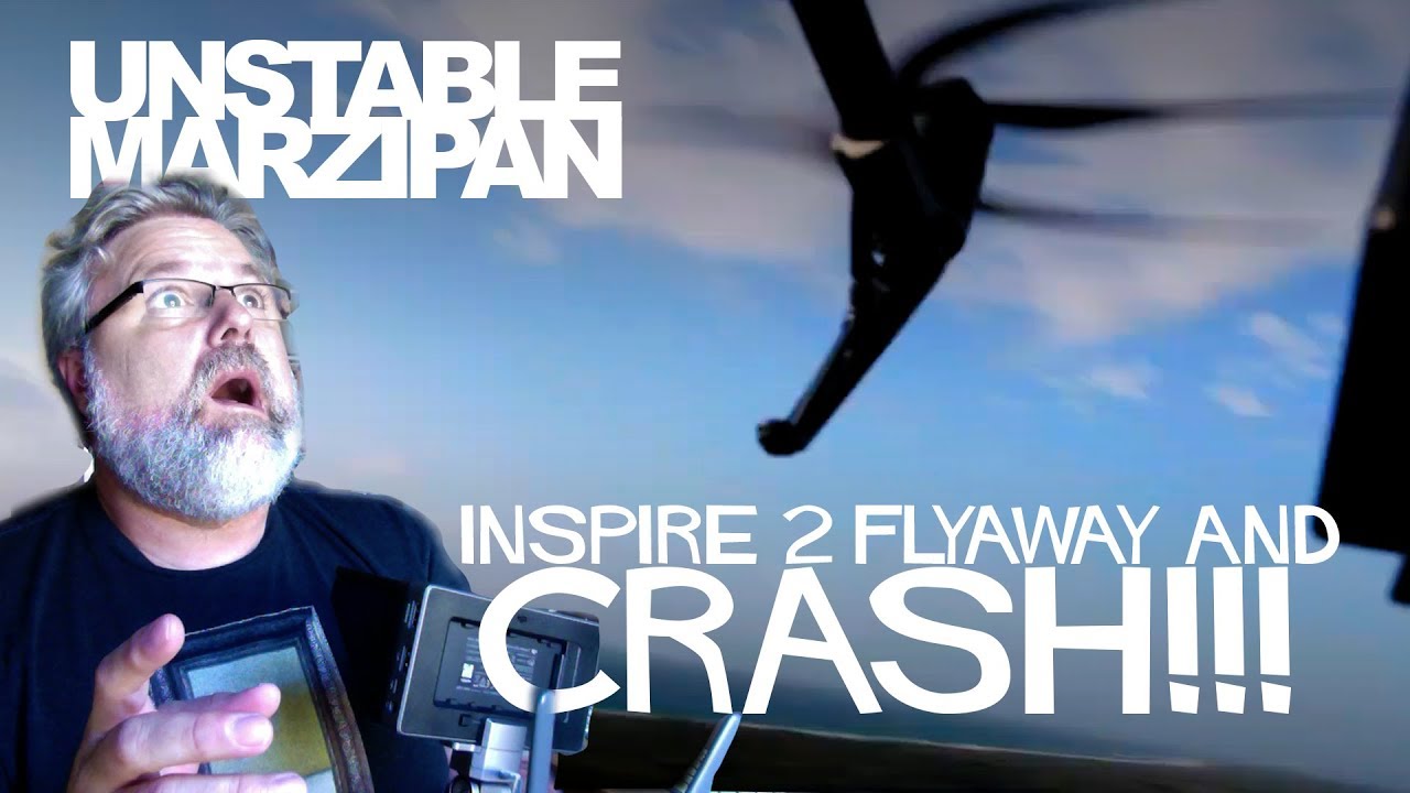 DJI INSPIRE 2 FLYAWAY & CRASH - the end of this just hurts to watch!