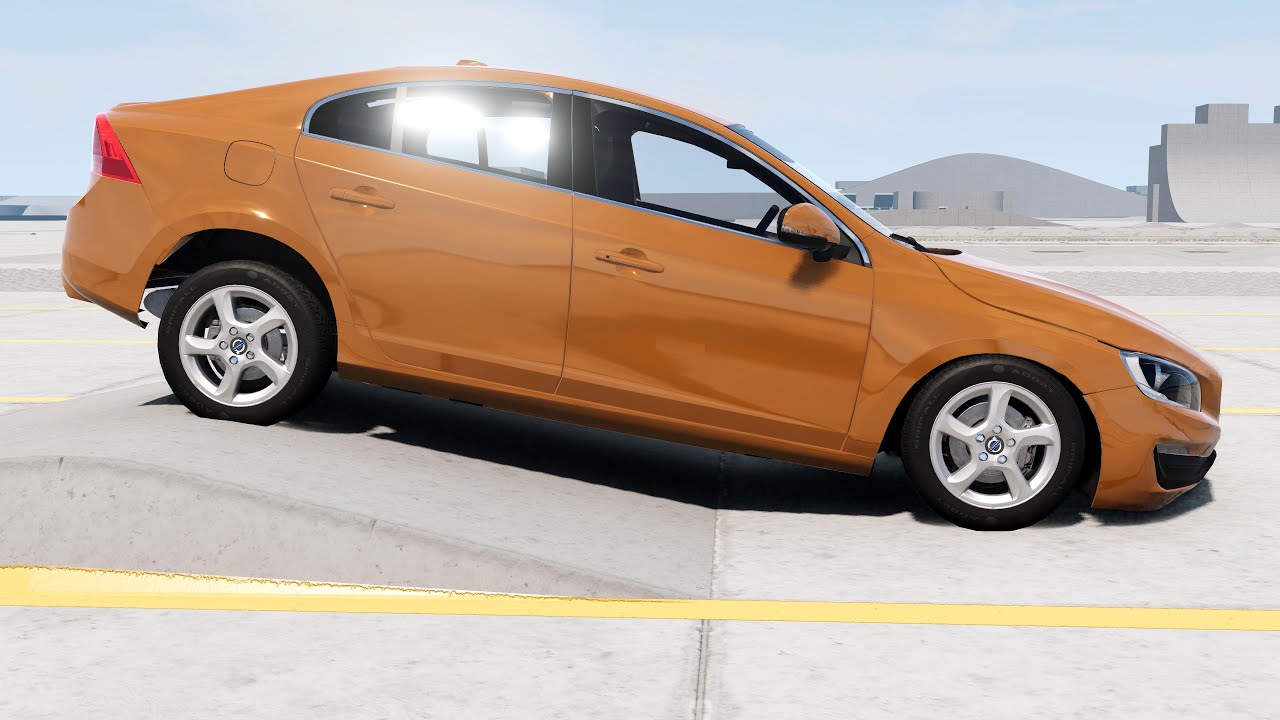 BeamNG Drive - Volvo S60 Suspension Testing