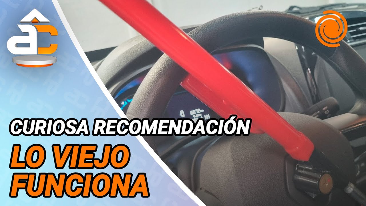 OLA DE ROBOS DE AUTOS: la Policía de Córdoba recomendó usar traba volantes o pedales