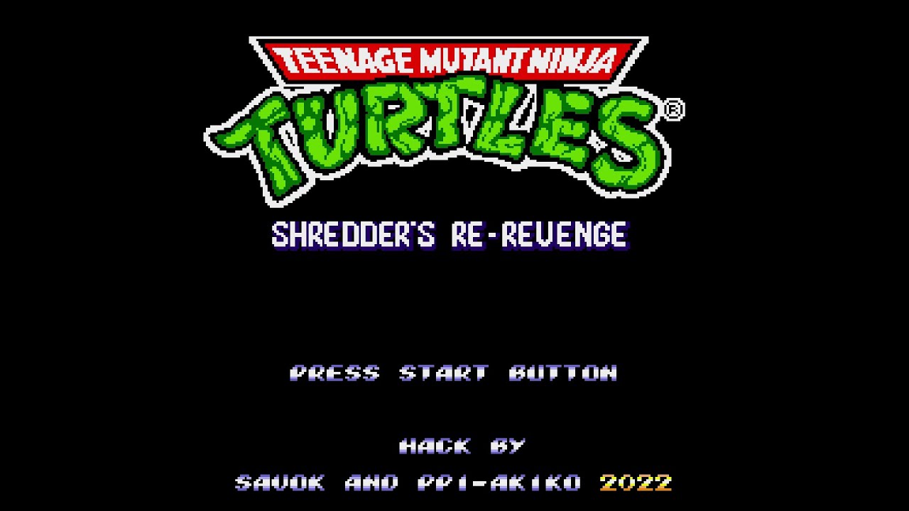 TMNT  Shredder's Re Revenge . [Mega Drive - savok]. (2022). April O Neil. HARDEST. ALL.