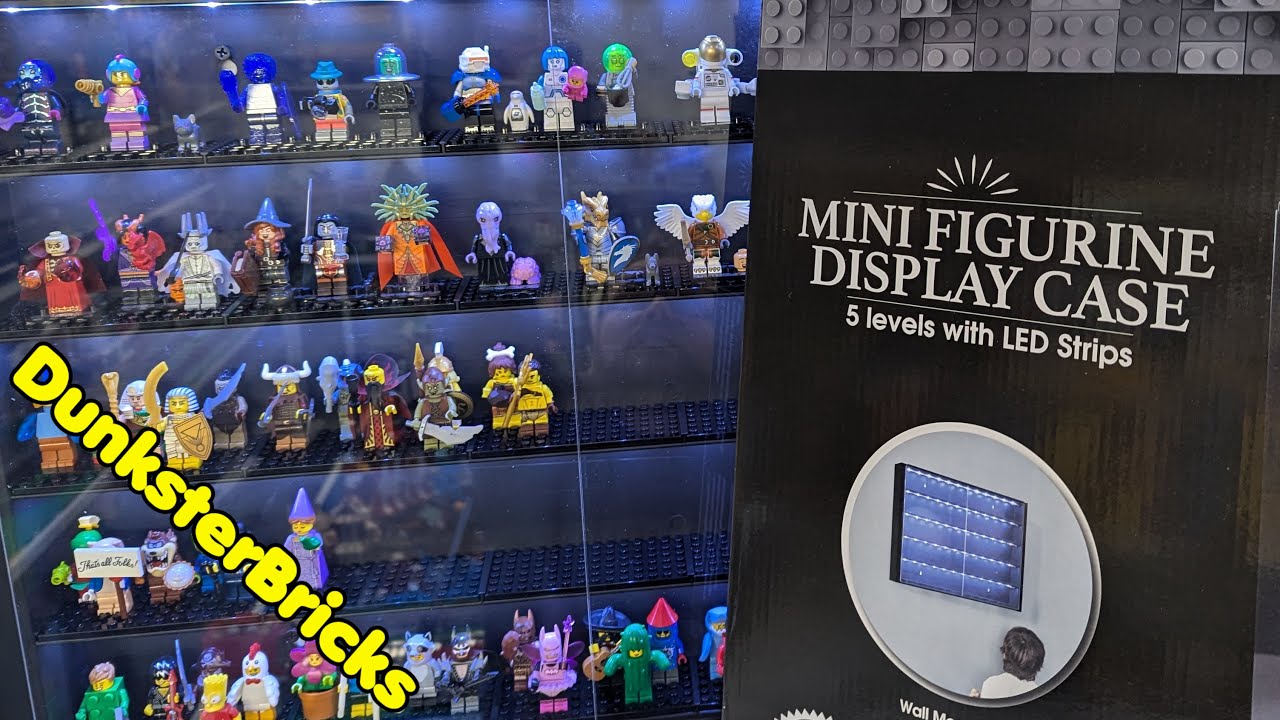 Minifgure Display Case from Smyths Toys, Review!