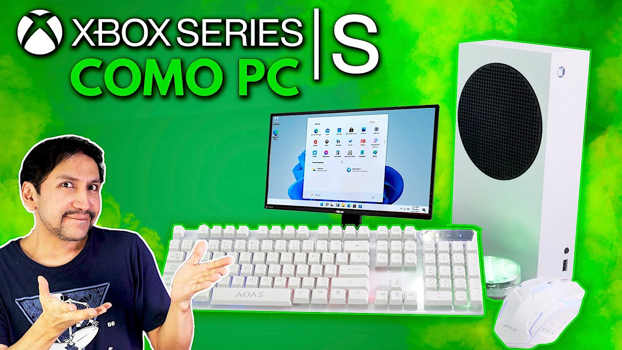 Usando XBOX SERIES  S  como PC 💥💻  Entretenimiento + Herramientas - Jugamer