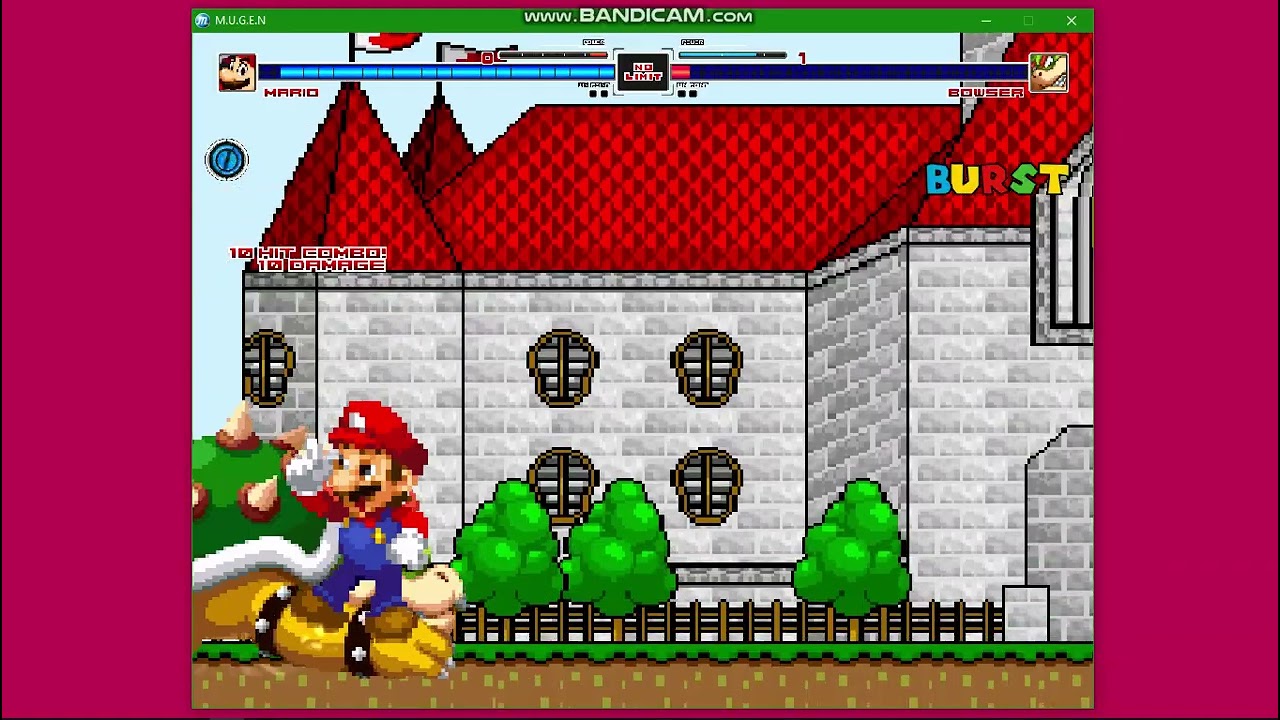MUGEN SPECIAL:Mario Vs Bowser|Happy Mar10 Day🔴MUGEN ALL STARS 1.1B🎮