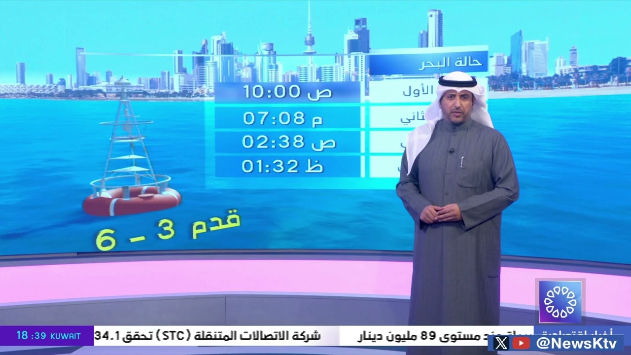 طقس معتدل غائم جزئي والرياح جنوبية شرقية مع فرصة لتساقط الأمطار