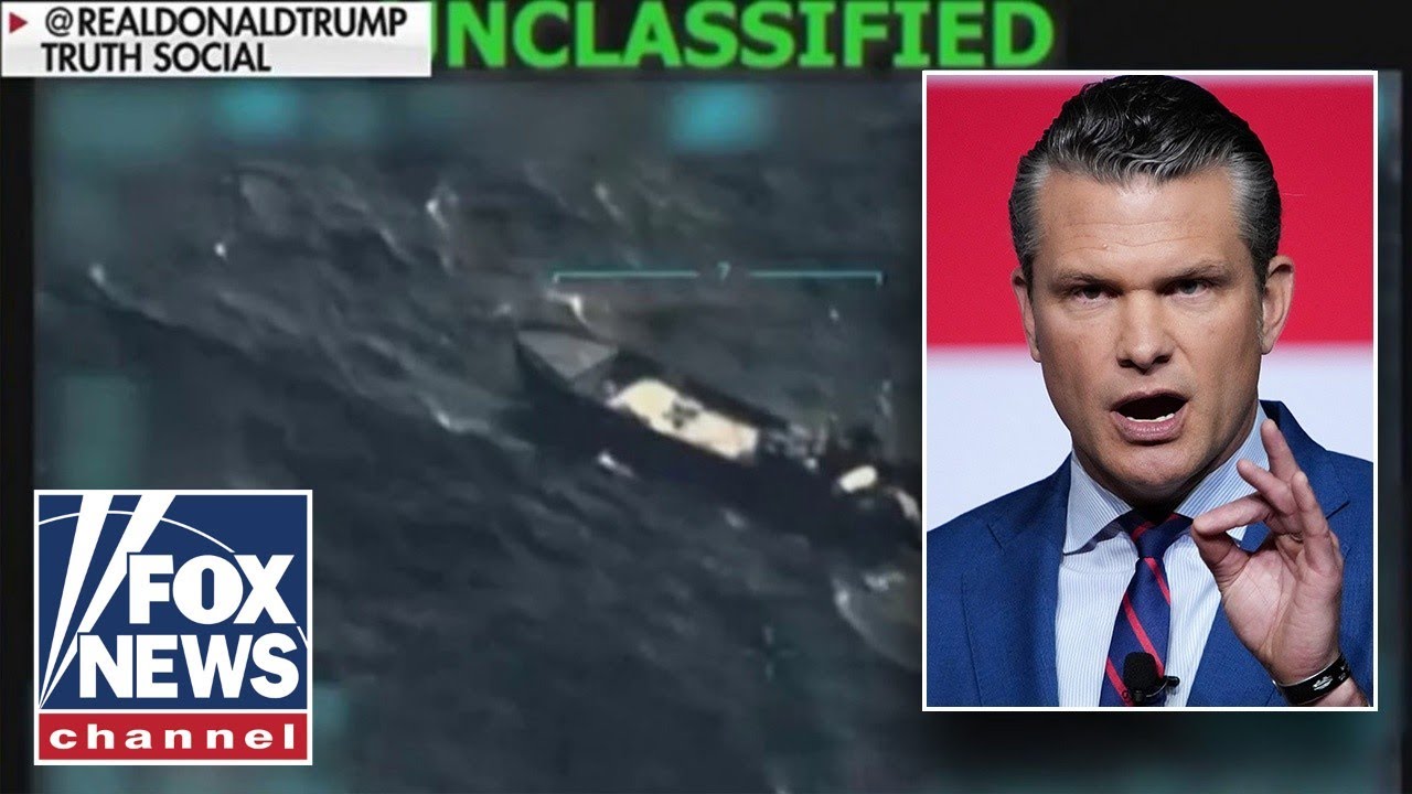 Hegseth sets the record STRAIGHT on suspected cartel boat strikes