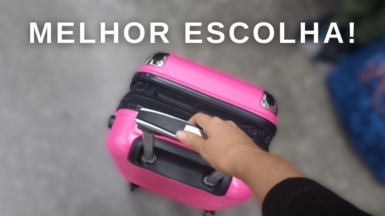 Como escolher a MALA de VIAGEM