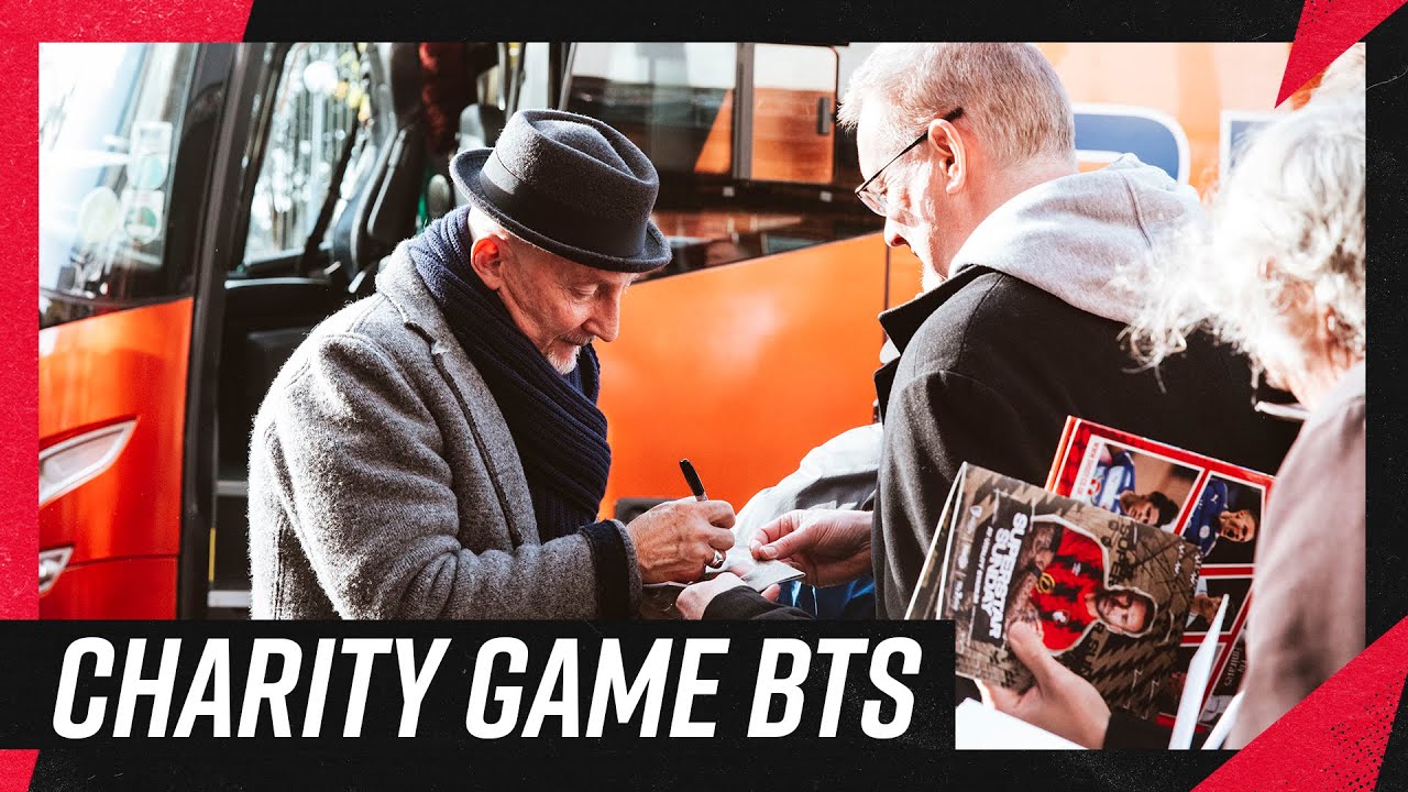 Behind the scenes with Calum Best, Ant Middleton and James Arthur 🎬 | My Tribute charity game