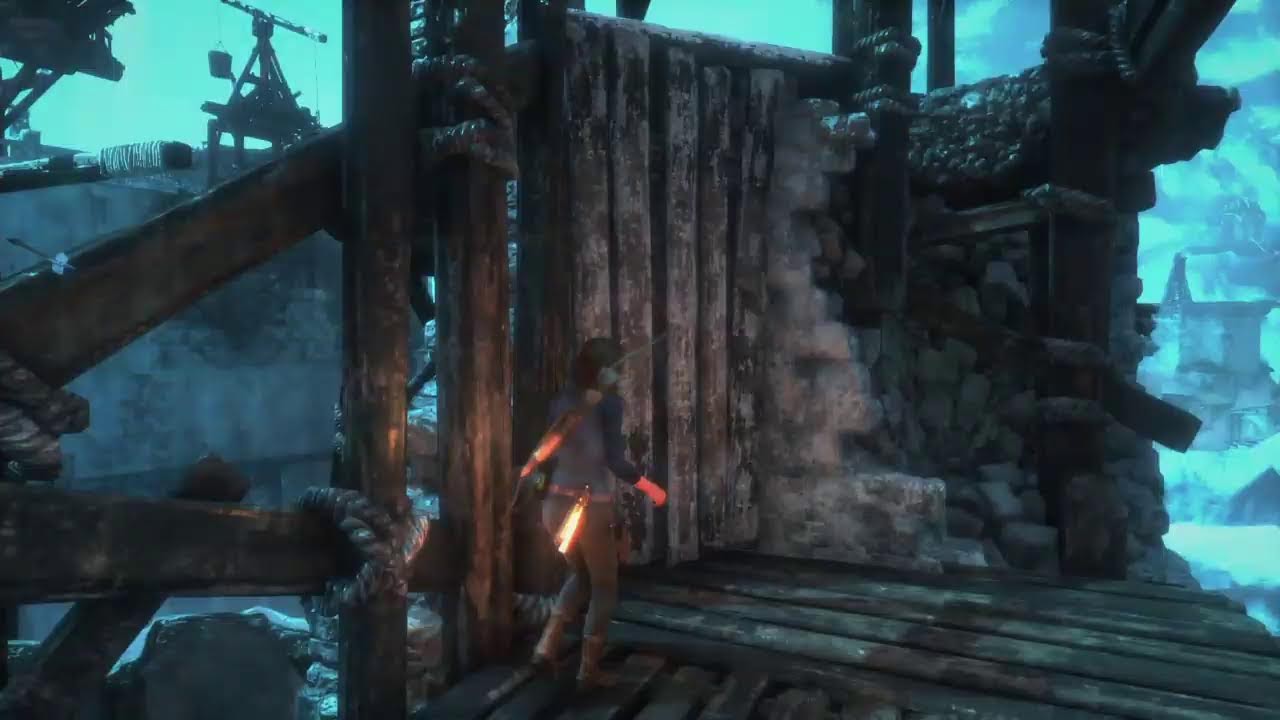 Jogando tomb raider Bora joga