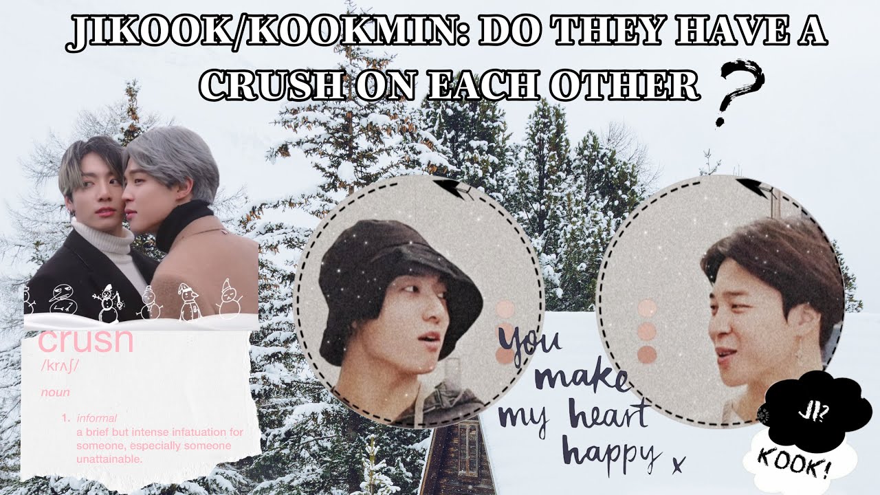 JIKOOK MOMENTS: they have a crush on each other