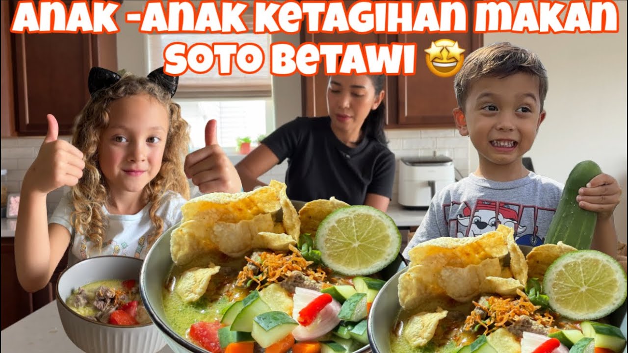 KETAGIHAN SOTO BETAWI 😍😍GAK BISA BERHENTI MAKAN 😍😍