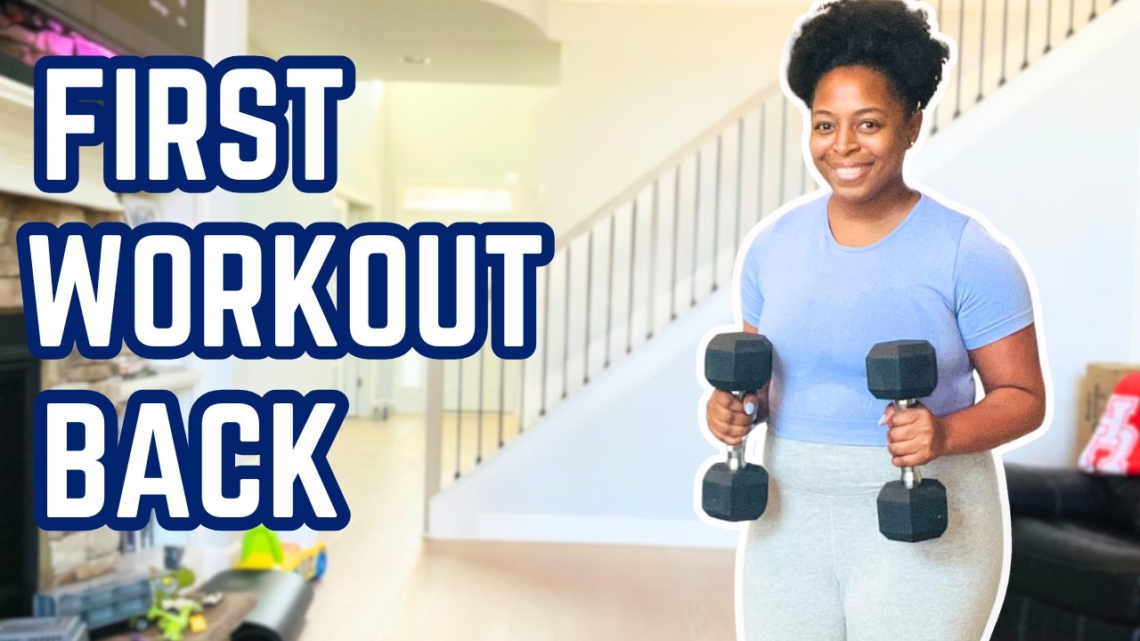 20-Minute Beginner Strength Workout at Home | Slow & Low Impact (Start Again Safely)