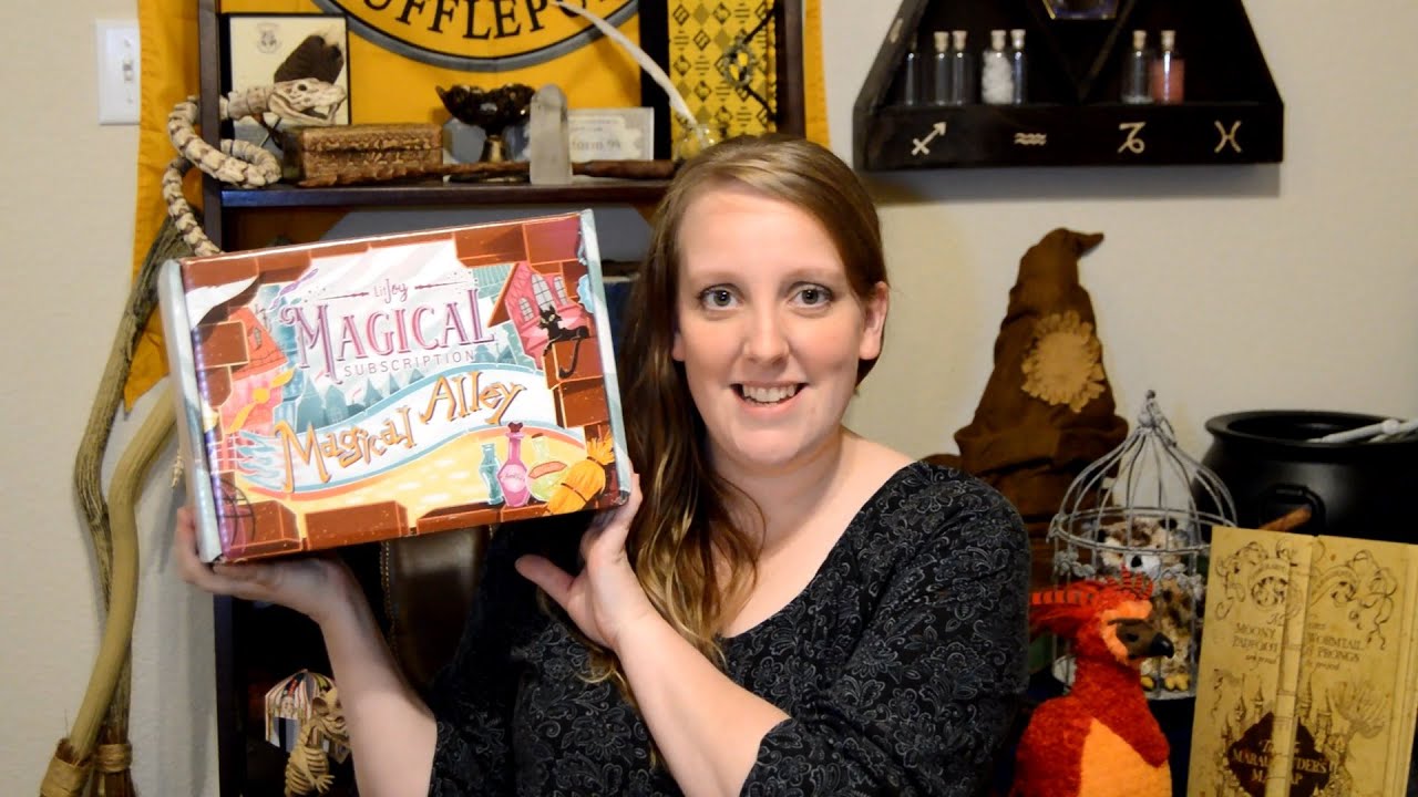 Unboxing my first Litjoy Crate Magical Edition!! Magical Alley-- Pleasantly Surprised!!