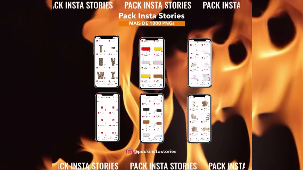 Pack Insta Stories (adesivos para Instagram)