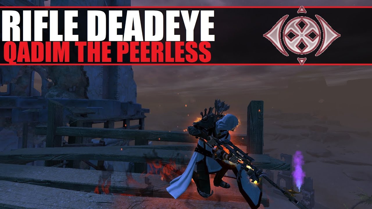Guild Wars 2 - Raiding Rifle DEADEYE With pugs Qadim The Peerless BIG DAMAGE