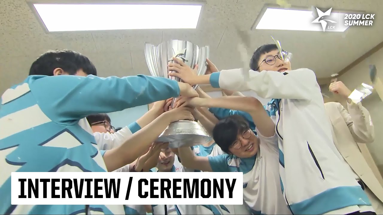 인터뷰 및 세리모니 | 담원 vs DRX | 09.05 | 2020 우리은행 LCK 서머 스플릿