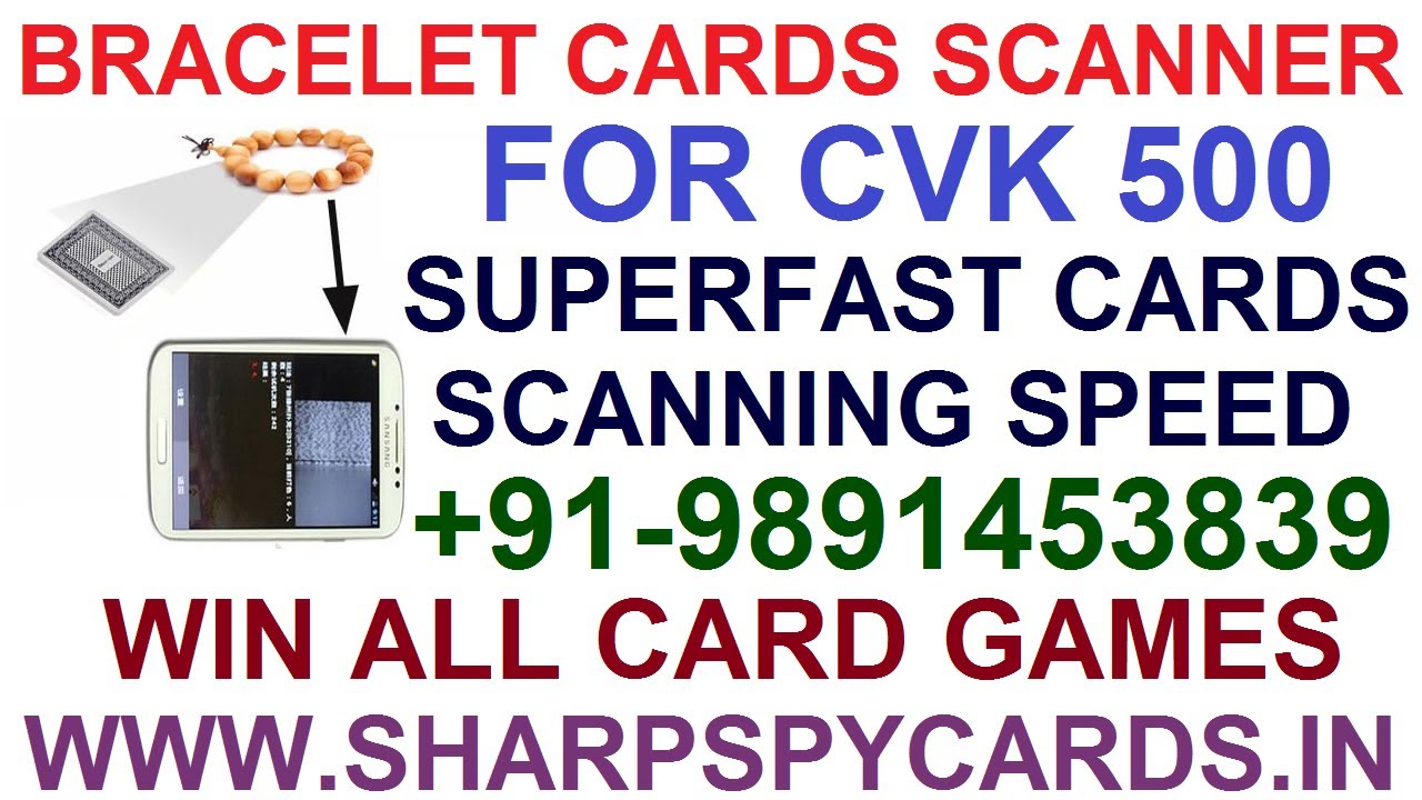 CVK 500 Bracelet Scanner Device | Superfast Cards Scanner Device | 9891453839