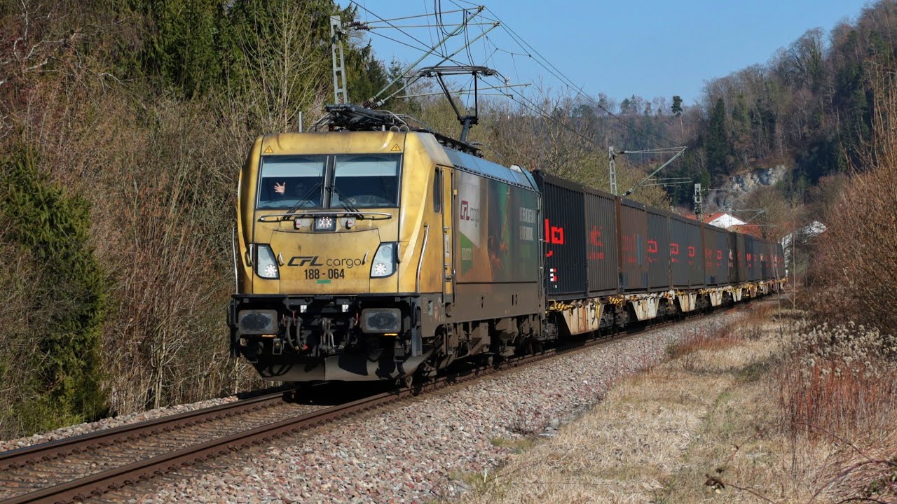 G&auml;ubahn M&auml;rz 2026 DBF Vectron, Umleiter, Kokszug und mehr