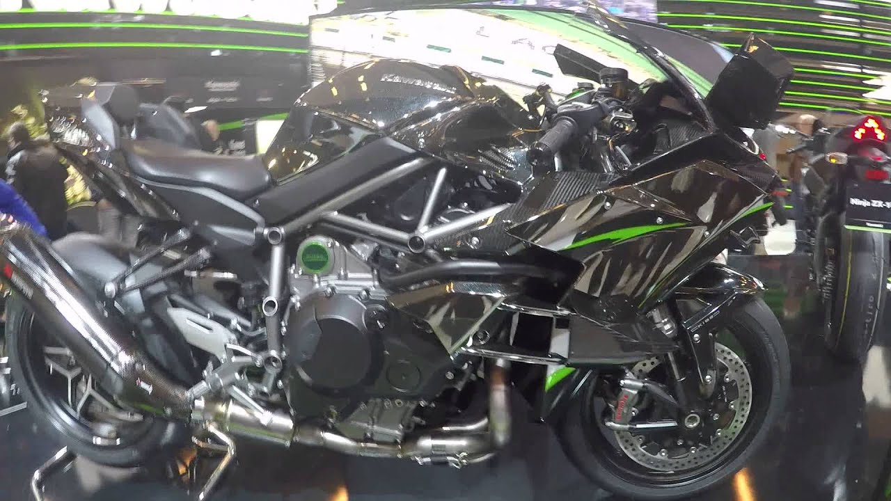 Salon Moto Paris 2015 - Kawasaki H2R