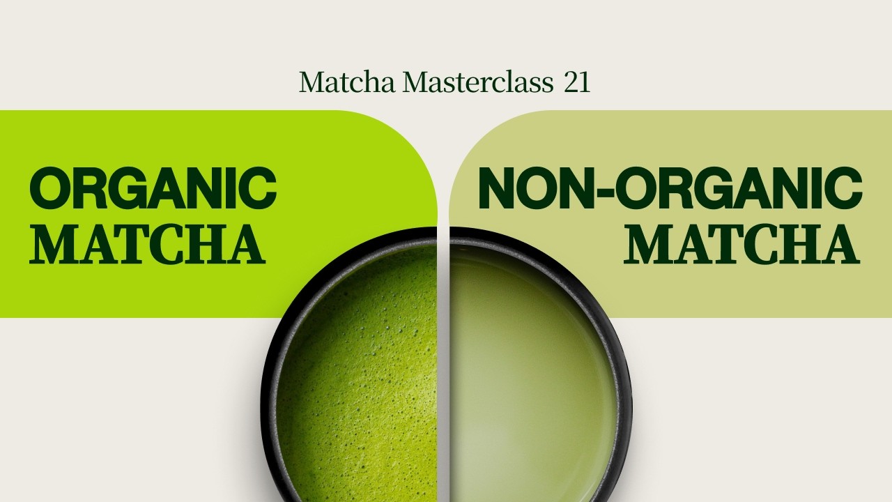 Does Organic Matcha Matter? Organic Matcha Powder vs Non Organic Matcha Tea