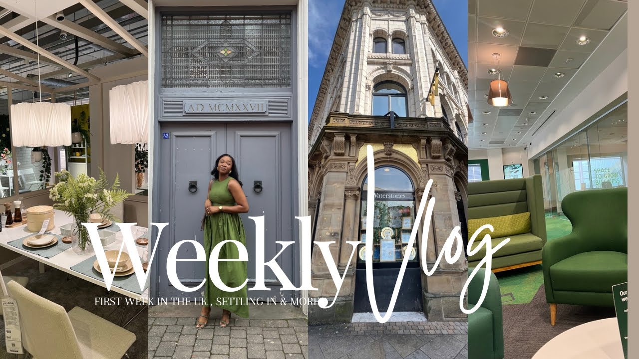 VLOG: I feel AWFUL | first week in the UK | BRP | opening bank account | near accident & more