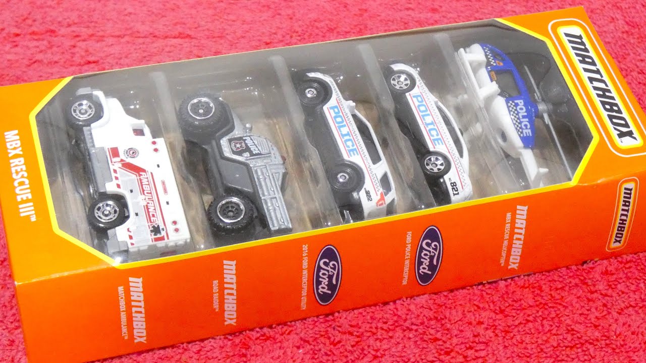 2024 Matchbox RESCUE III 5 Pack