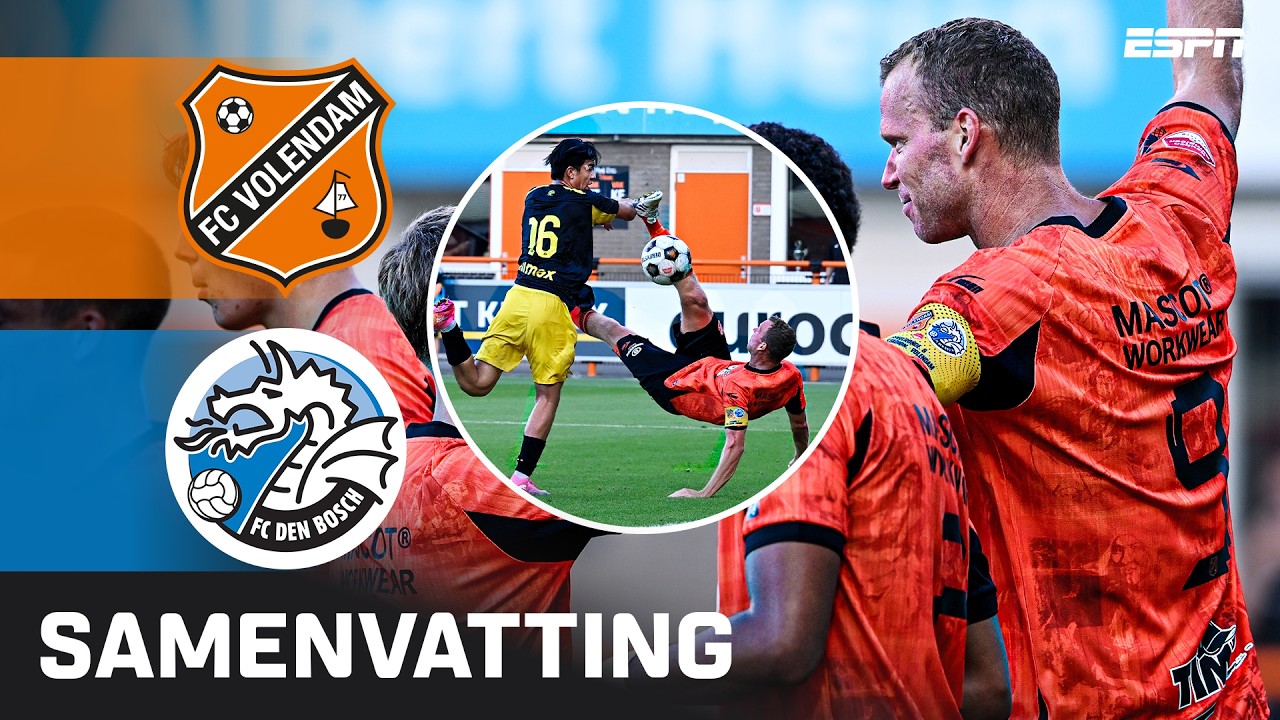 Henk VEERMAN scoort met een OMHAAL! 😨👏 | Samenvatting FC Volendam - FC Den Bosch