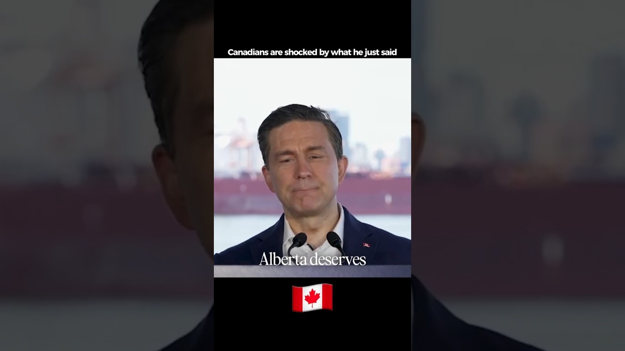 Canadians are shocked by what he just said #pierrepolievre #canada #canadianpolitics