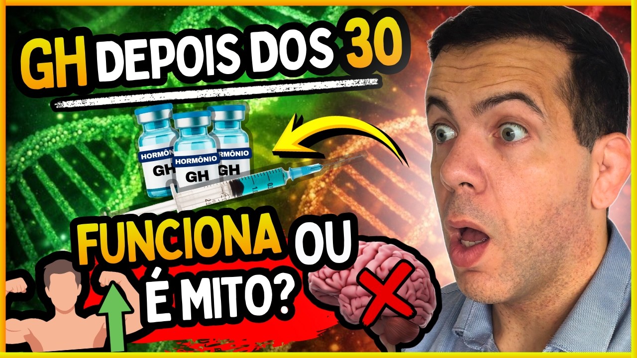 GH depois dos 30 é mito? Veja o que ele realmente faz no seu corpo