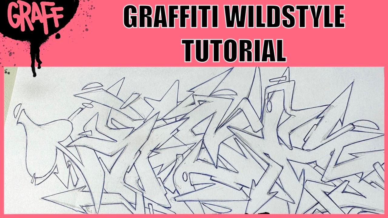 Как рисовать граффити WILDSTYLE PRO #graffiti #граффити