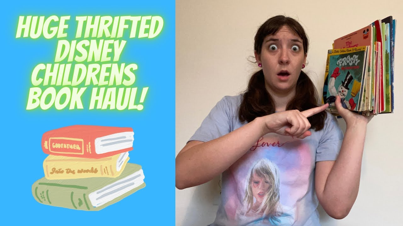 HUGE Thrifted Disney Children’s Book Haul! | National Thrift Store Day at Savers!