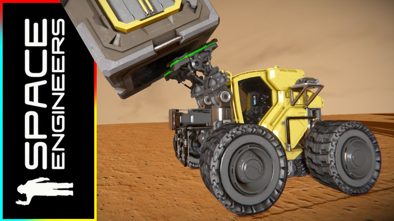 The Tapir U9L Compact Forklift! - Space Engineers