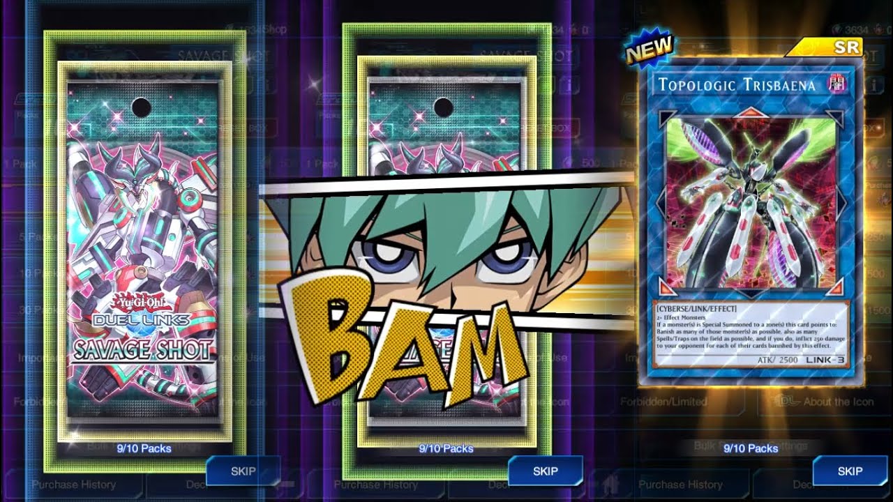 Savage Shot Main Box Gacha (November 2025) - Yu-Gi-Oh! DUEL LINKS
