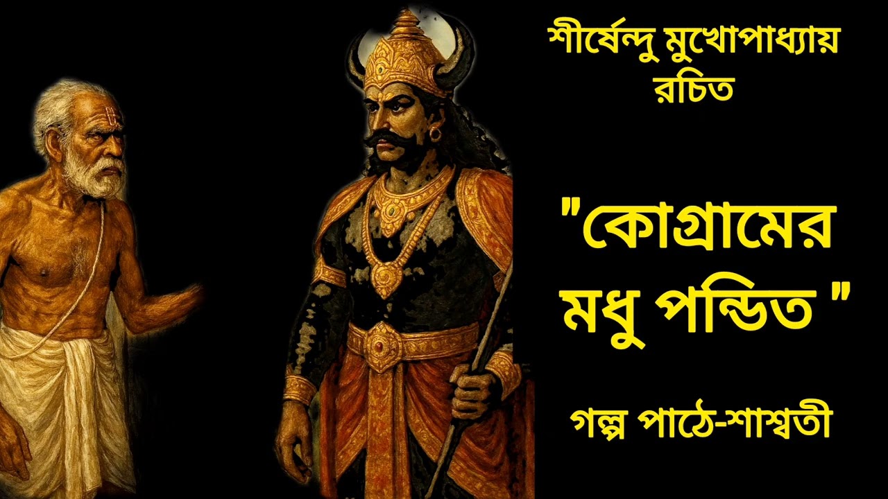 কোগ্রামের মধু পন্ডিত।।লেখক-শীর্ষেন্দু মুখোপাধ্যায়।।গল্পপাঠে-শাশ্বতী।।হেডফোন ব্যবহারের অনুরোধ রইল।