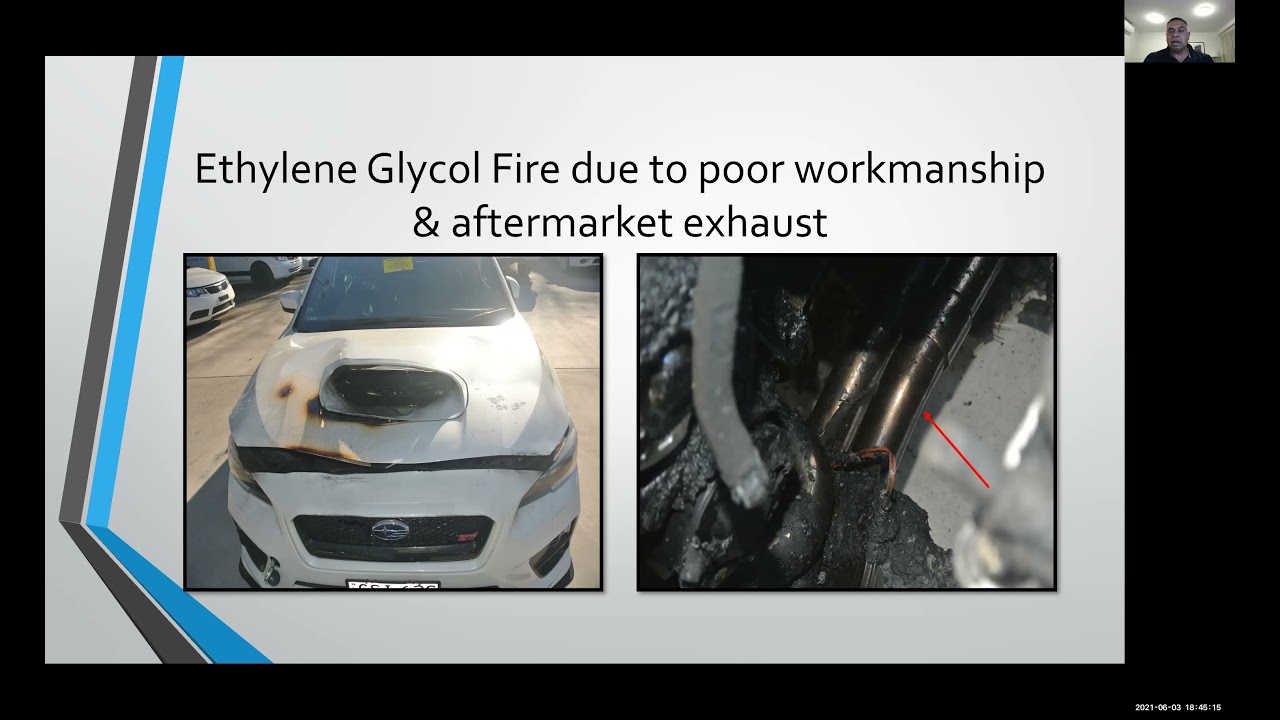 Vehicle Fire Investigation