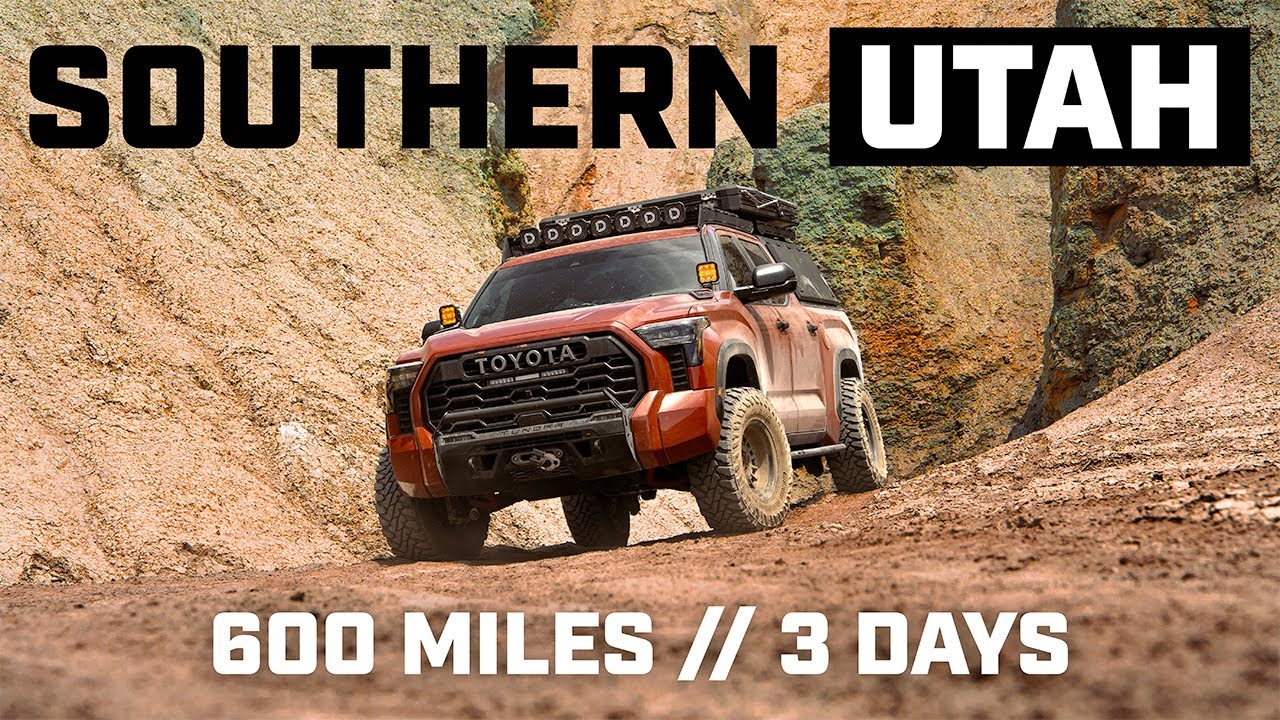 600 Miles Through Southern Utah with @BRISKBUILT  // 3-Day Off-Road Camping Adventure!